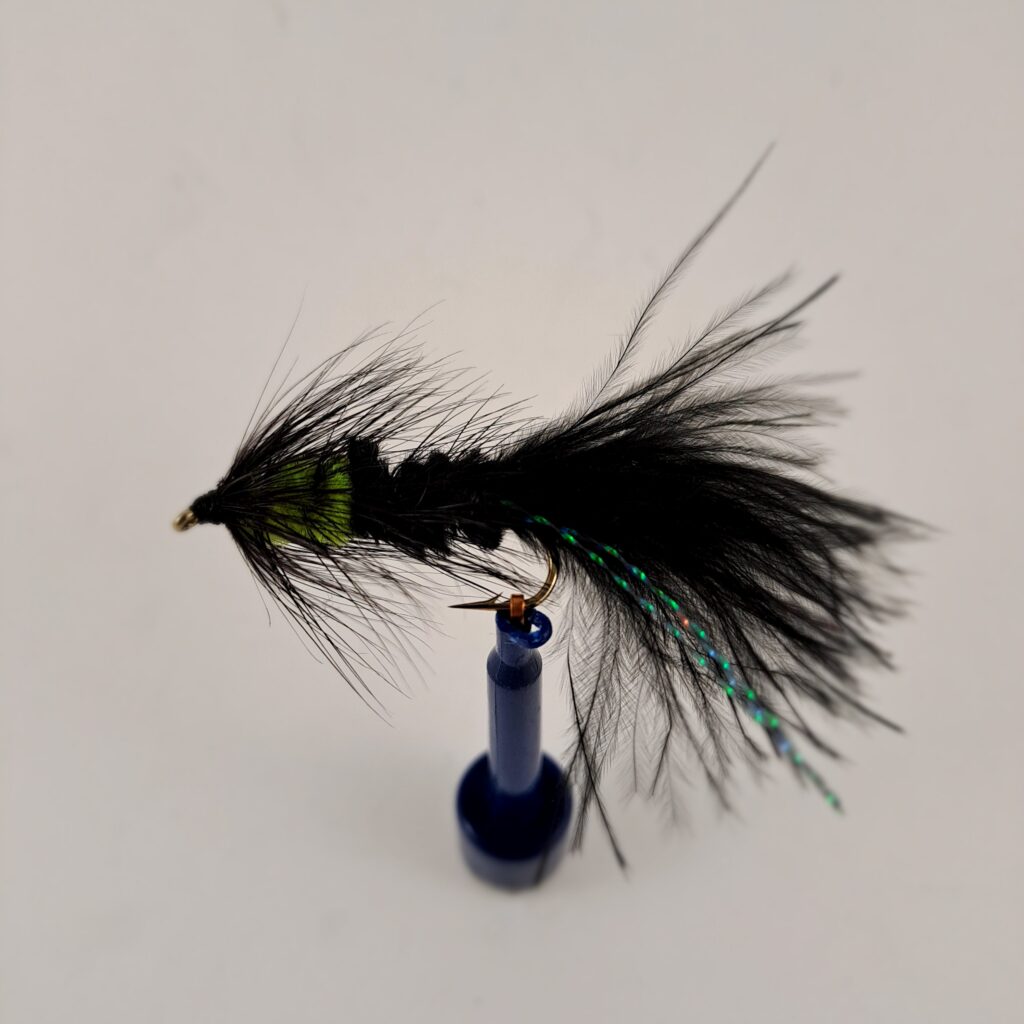 Black & Green Woolly Bugger